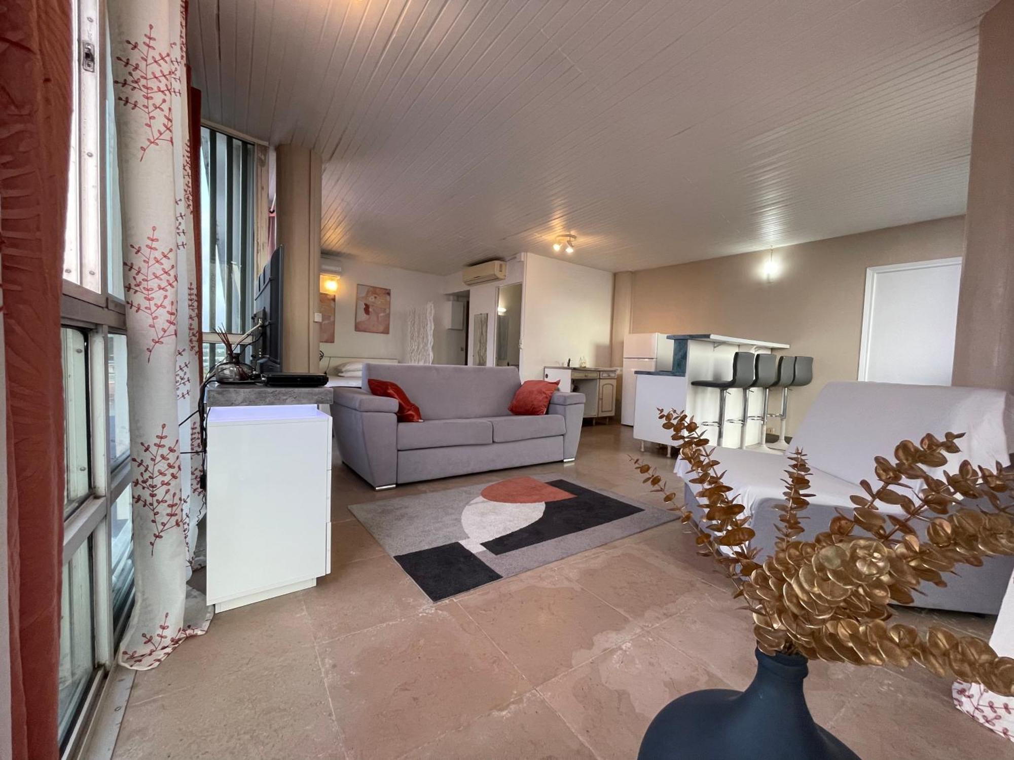 Апартаменты Penthouse Seaside 10 Min Port, Croisiere Et Aeroport Пуэнт-а-Питр Экстерьер фото